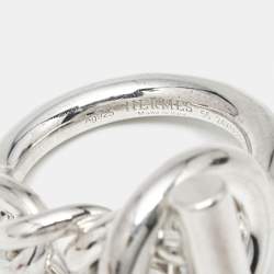 مملوكة مسبقًا خاتم هيرميس كرويزيت فضي فضة عيار ٥٥