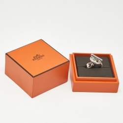 مملوكة مسبقًا خاتم هيرميس كرويزيت فضي فضة عيار ٥٥