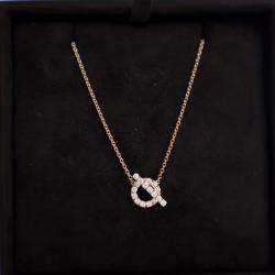 Pre Owned Hermes Finesse Pendant Necklace