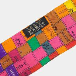 مملوكة مسبقًا Hermes Multicolor twilly scarf