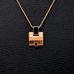 Pre Owned Hermes metal plating Eileen Necklace