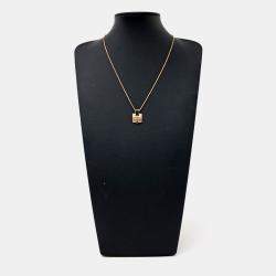 Pre Owned Hermes metal plating Eileen Necklace