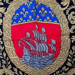 Pre Owned وشاح هيرمس حرير أسود