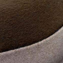 مملوكة مسبقًا Hermes Beige Brown Felt Hat