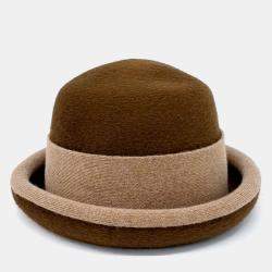 مملوكة مسبقًا Hermes Beige Brown Felt Hat
