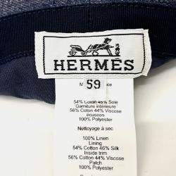 مملوكة مسبقًا Hermes  Denim Bucket Hat