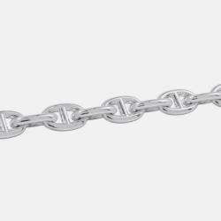 Pre Owned سوار هيرمس شين دانكر 17 إطار حجم مليمتر الفضة عيار 925