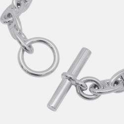 Pre Owned سوار هيرمس شين دانكر 17 إطار حجم مليمتر الفضة عيار 925