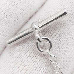 Pre Owned قلادة هيرمس شاين دانكر أميوليت فضة 925