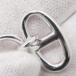 Pre Owned قلادة هيرمس شاين دانكر أميوليت فضة 925