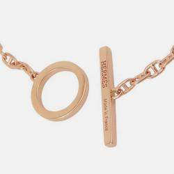 Pre Owned سوار هيرمس شاين دانكر فيرسو خزف أسود وردي صغيرة بحجم