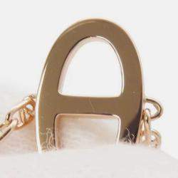 Pre Owned Hermes Chaine D'Ancre Contour Bracelet Size Xs 18K Pink Gold