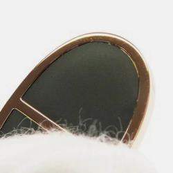 مملوكة مسبقًا Hermes Chaine D'Ancre Earrings Verso K18Pg Ceramic