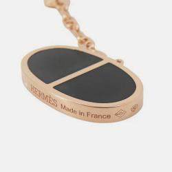 مملوكة مسبقًا Hermes Chaine D'Ancre Earrings Verso K18Pg Ceramic