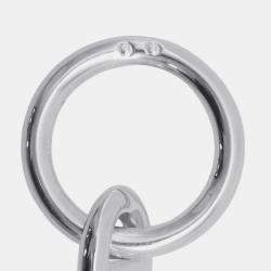 Pre Owned Hermes Chaine D'Ancre Necklace 43 Frames Size Pm Sv925