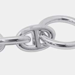 Pre Owned Hermes Chaine D'Ancre Necklace 43 Frames Size Pm Sv925