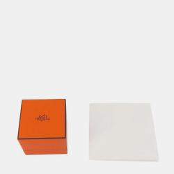 Pre Owned خاتم هيرمس ليما قياس حجم صغير/51/#11 فضة 925