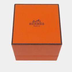 مملوكة مسبقًا خاتم هيرمس شين دونكر أنشين حجم صغير/55/#15 فضة 925