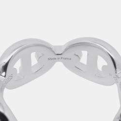 Pre Owned خاتم هيرمس شين دانكر عنشين مقاس صغير/51 فضة 925