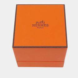 مملوكة مسبقًا Hermes Chaine D'Ancre Anchene Ring Size Pm/53/#13 Sv925