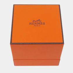 Pre Owned Hermes Chaine D'Ancre Anchene Ring Size Pm/51/#11 Sv925