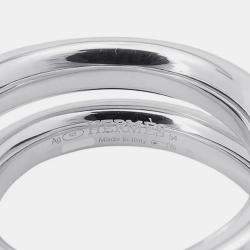 مملوكة مسبقًا Hermes Caba Cityslide Clutchertige Ring Size 54/#14H104261B Sv925