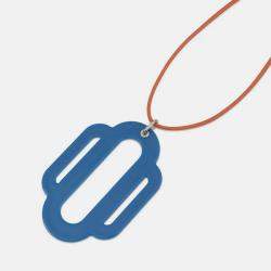 Pre Owned Hermes Attrage Pendant Multicolor Metal Leather