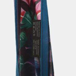 Pre Owned Hermes Multicolor Silk Fringe Scarf