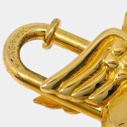 Pre Owned Hermes 1993 Le Cheval Pegasus Cadena Gold Small