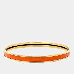 مملوكة مسبقًا Hermes Metal Bangle Bracelet