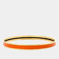 مملوكة مسبقًا Hermes Metal Bangle Bracelet