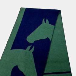 Pre Owned Hermes Multicolor Cashmere Muffler