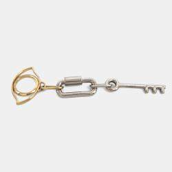 Pre Owned Hermes Metal Charm Key Ring