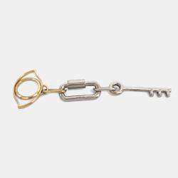 Pre Owned Hermes Metal Charm Key Ring