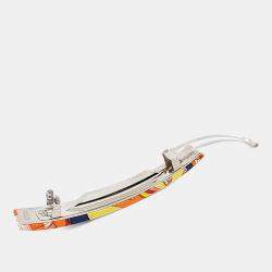 Pre Owned هيرميس دبوس شعر متعدد الألوان