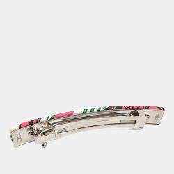 Pre Owned دبوس شعر متعدد الألوان من هيرمس