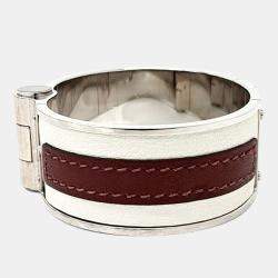 Pre Owned Hermes Metal Hinged Bracelet