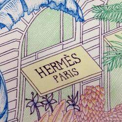 Pre Owned وشاح هيرمس حرير بيتيت
