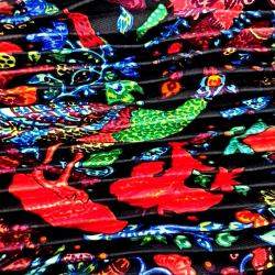 مملوكة مسبقًا وشاح هيرمس حرير متعدد الألوان مطوي