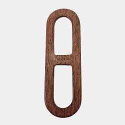 Pre Owned خاتم وشاح هيرمس بني