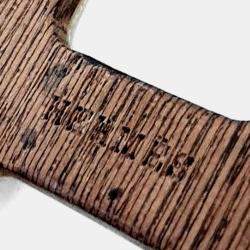 Pre Owned خاتم وشاح هيرمس بني