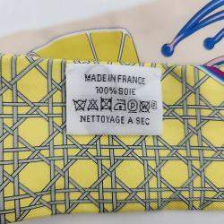 مملوكة مسبقًا Hermes Multicolor Silk Twilly