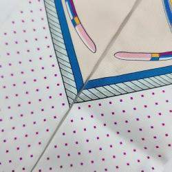 مملوكة مسبقًا Hermes Multicolor Silk Twilly