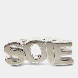 Pre Owned Hermes Metal Sua Scarf Ring