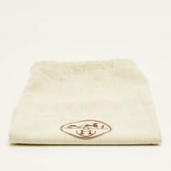 Pre Owned وشاح هيرمس حرير أزرق لانتروس مطوي