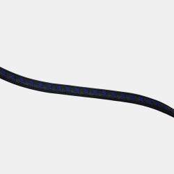 Pre Owned Hermes Bandouliere Tracery Strap Black/Blue Encre Epsom