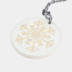 Pre Owned حقيبة هيرميس سلسلة فضية ندفة الثلج