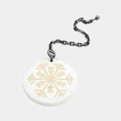 Pre Owned حقيبة هيرميس سلسلة فضية ندفة الثلج