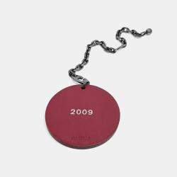 Pre Owned Hermes Silver Chain Bull Bag Charm