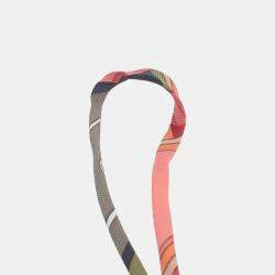 Pre Owned Hermes Petit Hache Silk Bag Charm